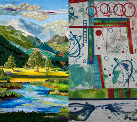 Wild and Woven: Two Perspectives in Contemporary Art Quilting
