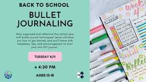 Back To School Bullet Journaling