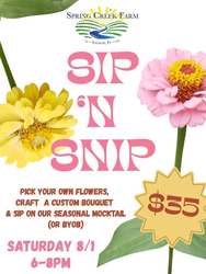Spring Creek Farm Sip N Snip