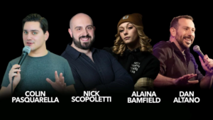 Dan Altano, Nick Scopoletti, Alaina Bamfield, Colin Pasquarella
