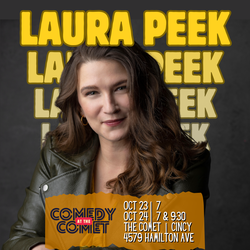 Comedy At The Comet | LAURA PEEK (Saturday)