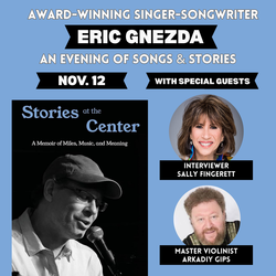 An Evening of Songs & Stories by PBS Host & Songwriter Eric Gnezda