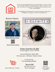 Kenyon Hall presents Richard Gilewitz acoustic guitar concert
