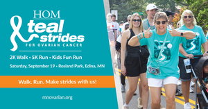 MOCA's HOM Teal Strides for Ovarian Cancer
