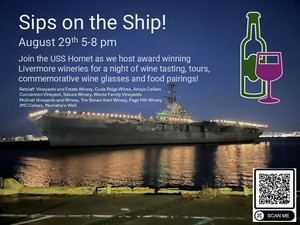 USS Hornet Presents:  Sips on the Ship
