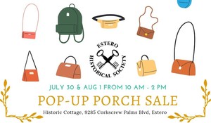 Pop-up Porch Sale: Designer Handbags