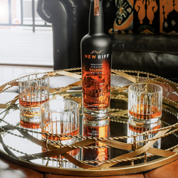 New Riff Bourbon Dinner Lakeside at Lake Chalet