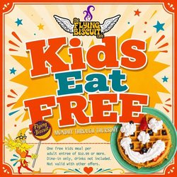 Kids Eat FREE Monday–Thursday