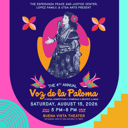 Fourth Annual Voz de la Paloma: A Vocal Competition y Homenaje a Beatríz Llamas