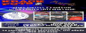 karaoke at krackpots comedy Club, Massillon