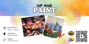 East Side Desert Bloom Sip and Paint