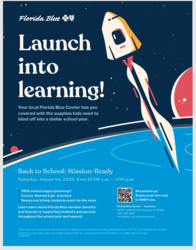 92.5 Maxima at Florida Blue's Launch into Learning!