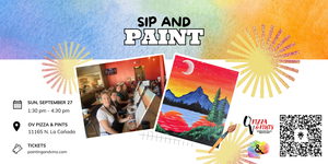 Serenity Lake Paint and Sip at OV Pizza