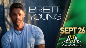 Brett Young Coming to AVA Amphitheater at Casino Del Sol in Tucson on September 26, 2026