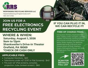 Electronics Recycling Event at Shankweiler's