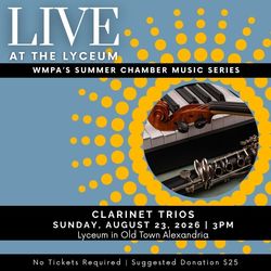 LIVE at the Lyceum: Clarinet Trios Concert