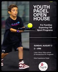 XCEL Padel Youth Back-to-School Open House