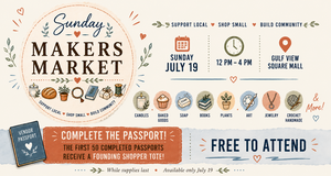 Sunday Makers Market – Shop Local at Gulf View Square Mall