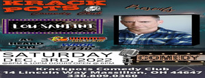 Comedian Lou Santini at Krackpots Comedy Club, Massillon
