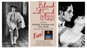 Blood and Sand (1922) starring Rudolph Valentino, with original score performed live by Rob Kovacs,