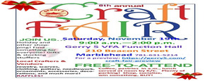 Gerry 5 VFA 8th Annual Craft Fair