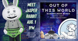 Summer Book Bingo Celebration with Jasper Rabbit