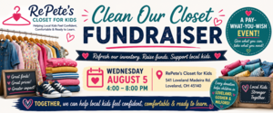 Clean Our Closet Fundraiser