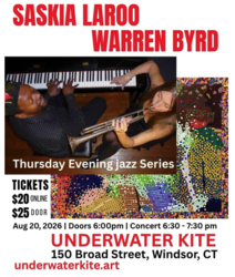 Saskia Laroo & Warren Byrd – Thursday Evening Jazz Series