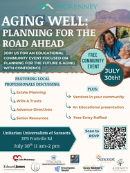 Aging Well: Planning for the Road Ahead