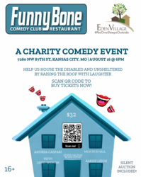 Raise the Roof with Laughter- a comedy charity event benefiting Eden Village of Excelsior Springs