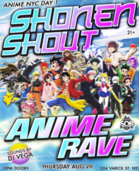Shonen Shout: Anime Rave | Anime NYC Day 1