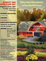 Saturday Slowdown at RambleRill Farm: Open Farm Day and Market