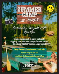 Summer Camp at Japp's