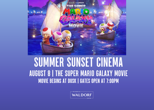THE SHOPS AT WALDORF CENTER FREE SCREENING  OF ‘THE SUPER MARIO GALAXY MOVIE’