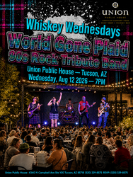 Whiskey Wednesdays: World Gone Plaid LIVE at Union Public House 8/12/2026