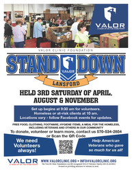 LANSFORD STAND DOWN -VALOR Clinic Foundation