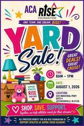 ACA Rise Foundation Yard Sale