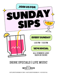 Sunday Sips at 1874 Social