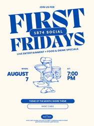First Friday at 1874