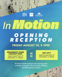 In Motion exhibition opening