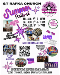 St. Rafka Church Annual Summer Festival