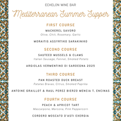 Mediterranean Summer Supper