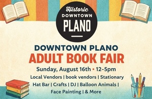 Downtown Plano Adult Book Fair