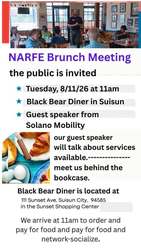 Solano Transportation to Speak @ Black Bear Diner on 8/11/26-The Public is Invited