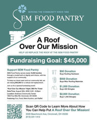 SEM Food Pantry Fundraising Event - "A Roof Over Our Mission"
