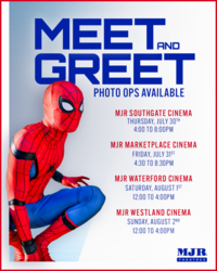 Spiderman Meet And Greet At MJR Westland Cinema