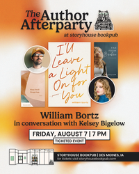 Author Event with William Bortz in conversation with Kelsey Bigelow at Storyhouse Bookpub