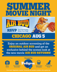 DRIVE-IN MOVIE NIGHT - AIR BUD - CHICAGO