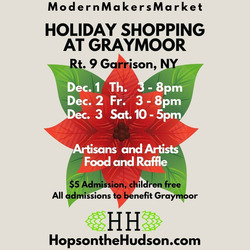 HOLIDAY SHOPPING AT GRAYMOOR IN GARRISON, NY