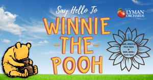 Say Hello to Winnie-the-Pooh at Lyman Orchards!